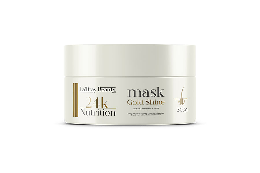 Mask Gold Shine La’Bray Beauty